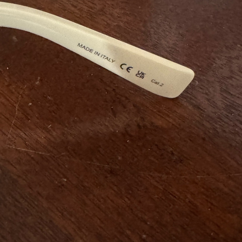 Saint Laurent Cream Sunglasses NWT - Picture 9 of 12